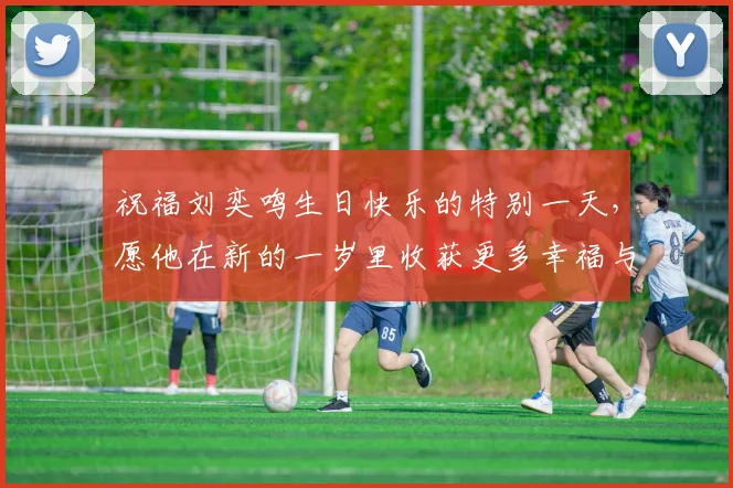 祝福刘奕鸣生日快乐的特别一天，愿他在新的一岁里收获更多幸福与成功